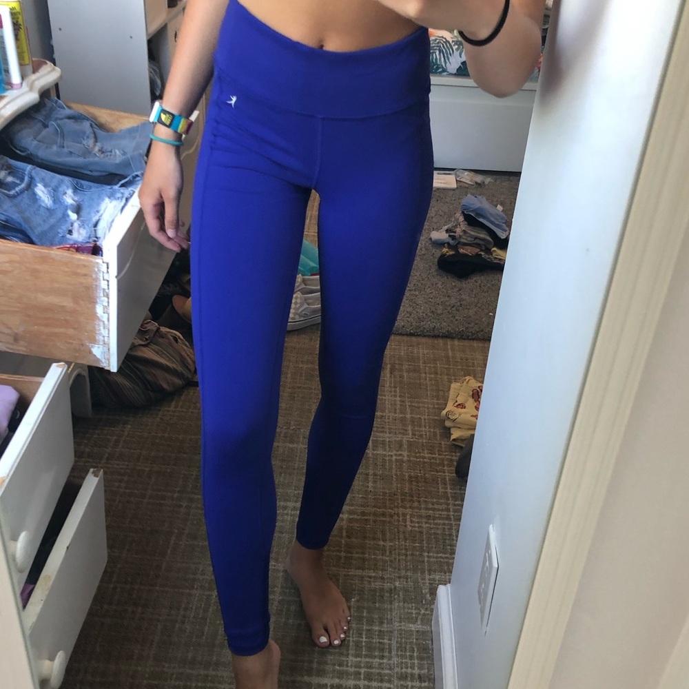 Blue Workout Leggings